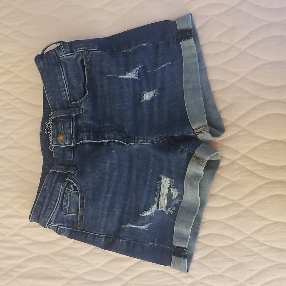 Universal Thread High Rise Midi Jean Short